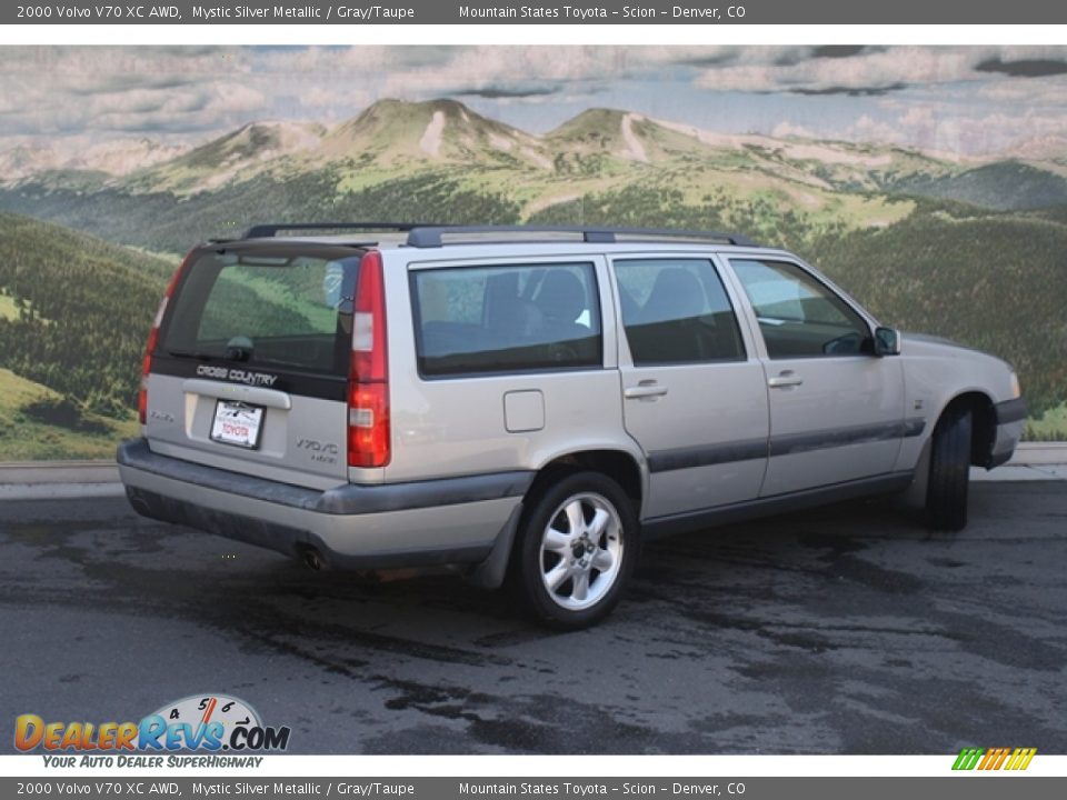 2000 Volvo V70 XC AWD Mystic Silver Metallic / Gray/Taupe Photo #3