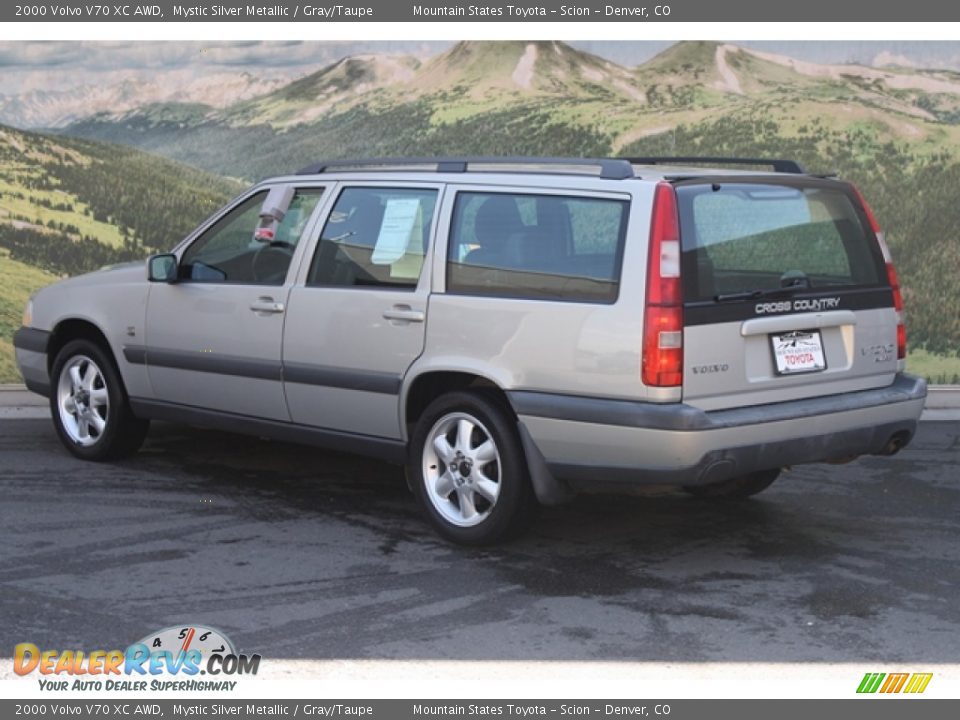 2000 Volvo V70 XC AWD Mystic Silver Metallic / Gray/Taupe Photo #4