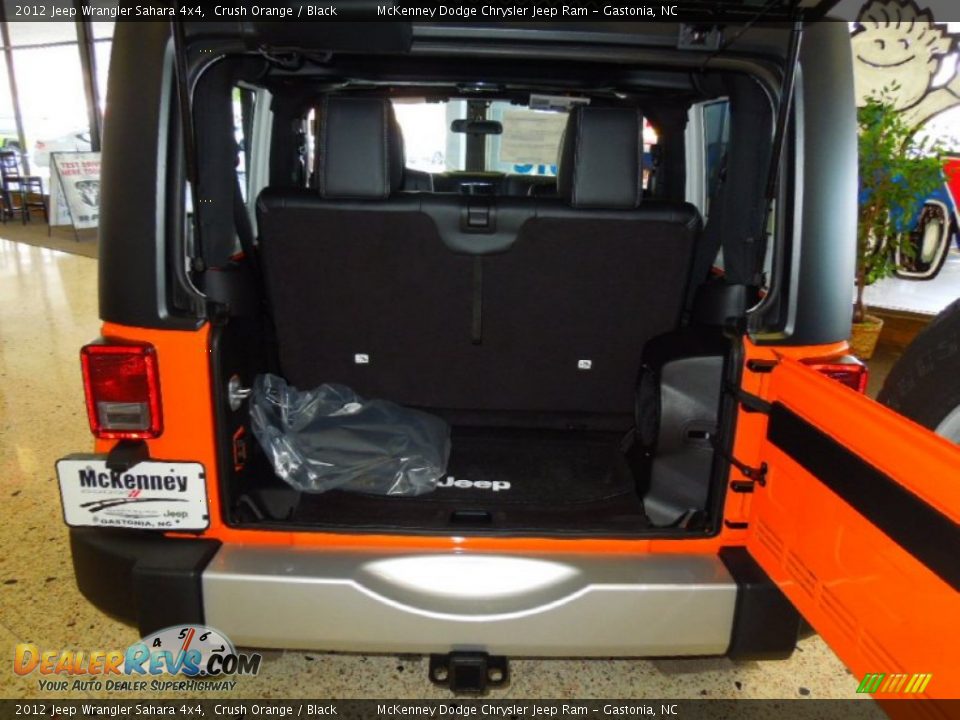 2012 Jeep Wrangler Sahara 4x4 Crush Orange / Black Photo #19