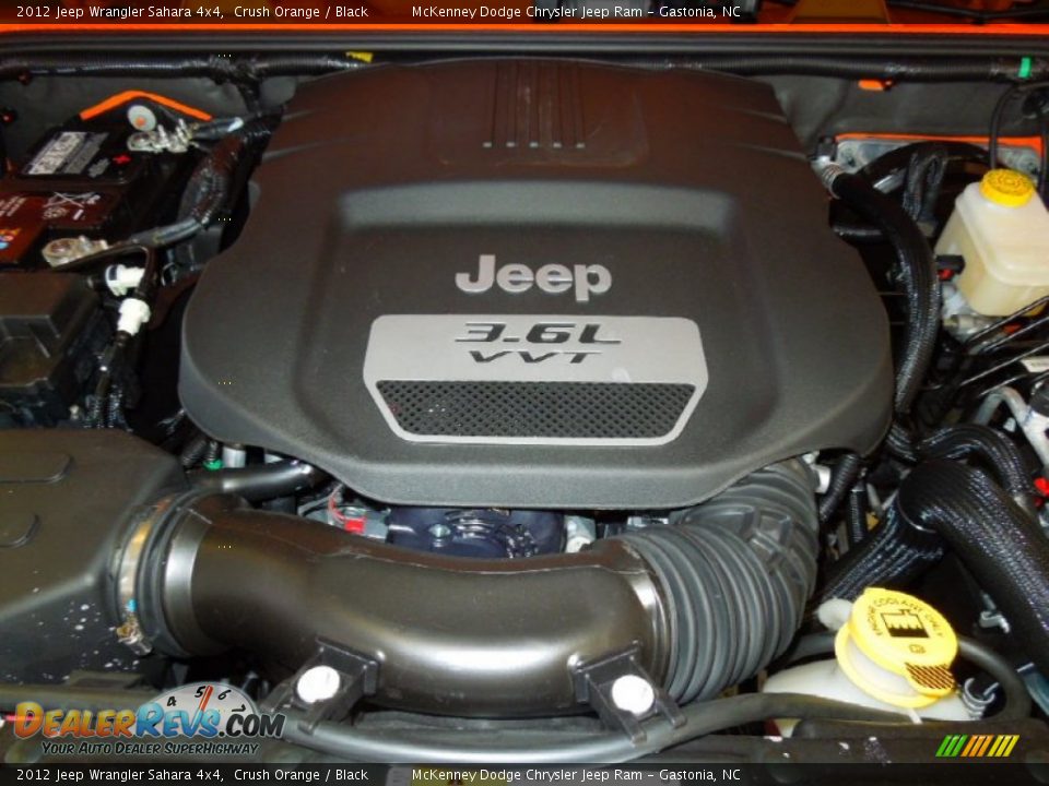2012 Jeep Wrangler Sahara 4x4 Crush Orange / Black Photo #25