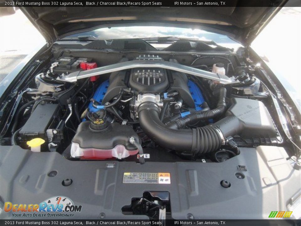 2013 Ford Mustang Boss 302 Laguna Seca 5.0 Liter 302 Hi-Po DOHC 32-Valve Ti-VCT V8 Engine Photo #6