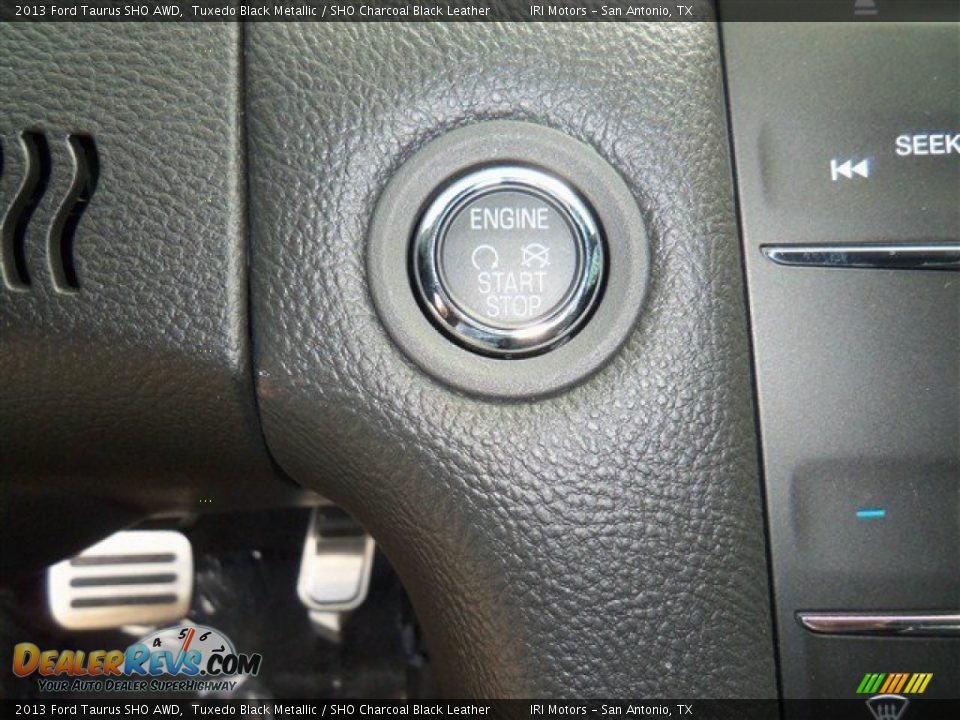 2013 Ford Taurus SHO AWD Tuxedo Black Metallic / SHO Charcoal Black Leather Photo #26
