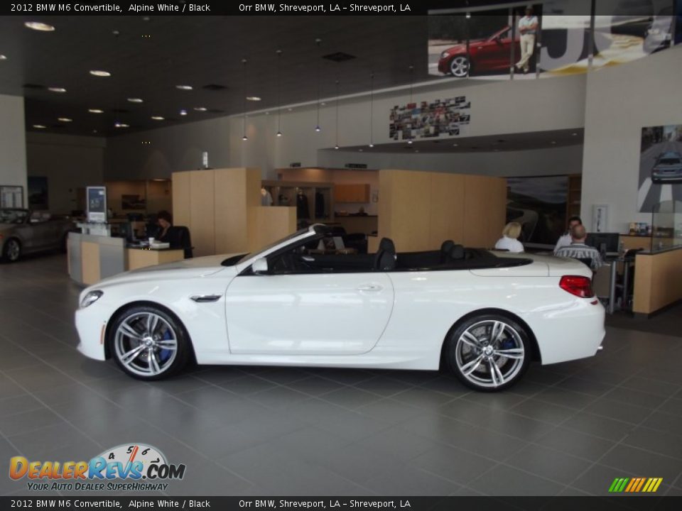 Alpine White 2012 BMW M6 Convertible Photo #5