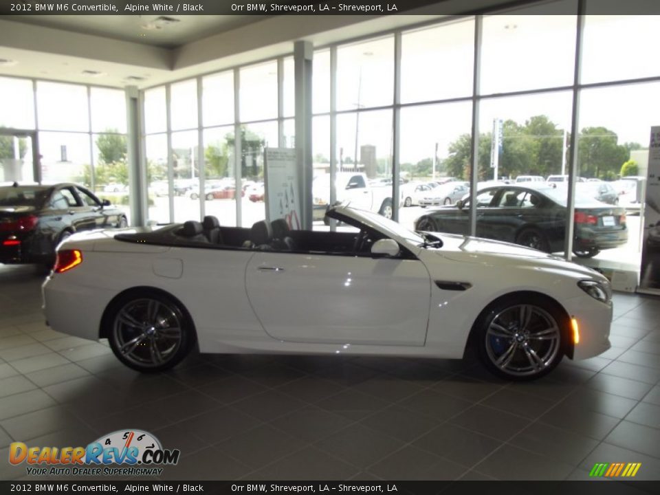 2012 BMW M6 Convertible Alpine White / Black Photo #6