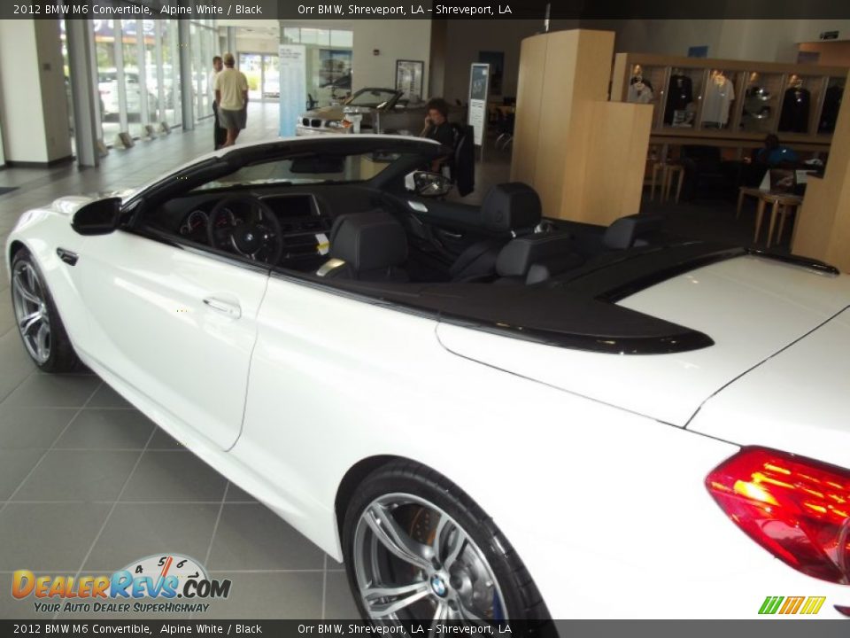 2012 BMW M6 Convertible Alpine White / Black Photo #9