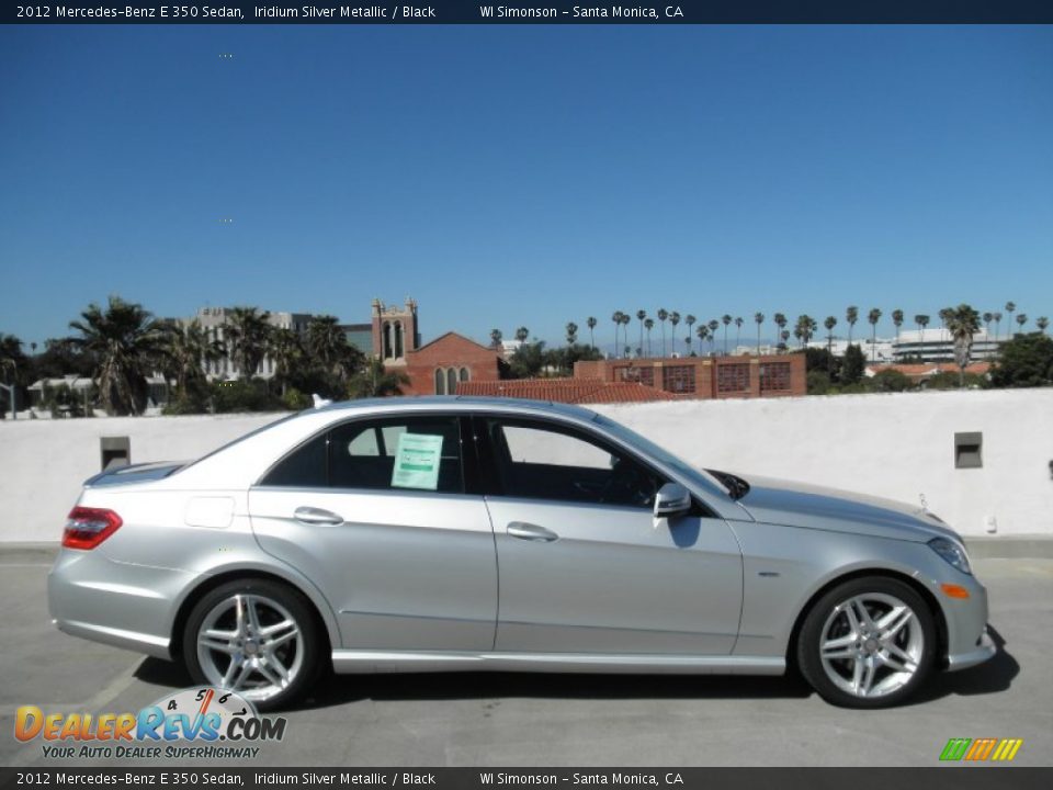 2012 Mercedes-Benz E 350 Sedan Iridium Silver Metallic / Black Photo #3