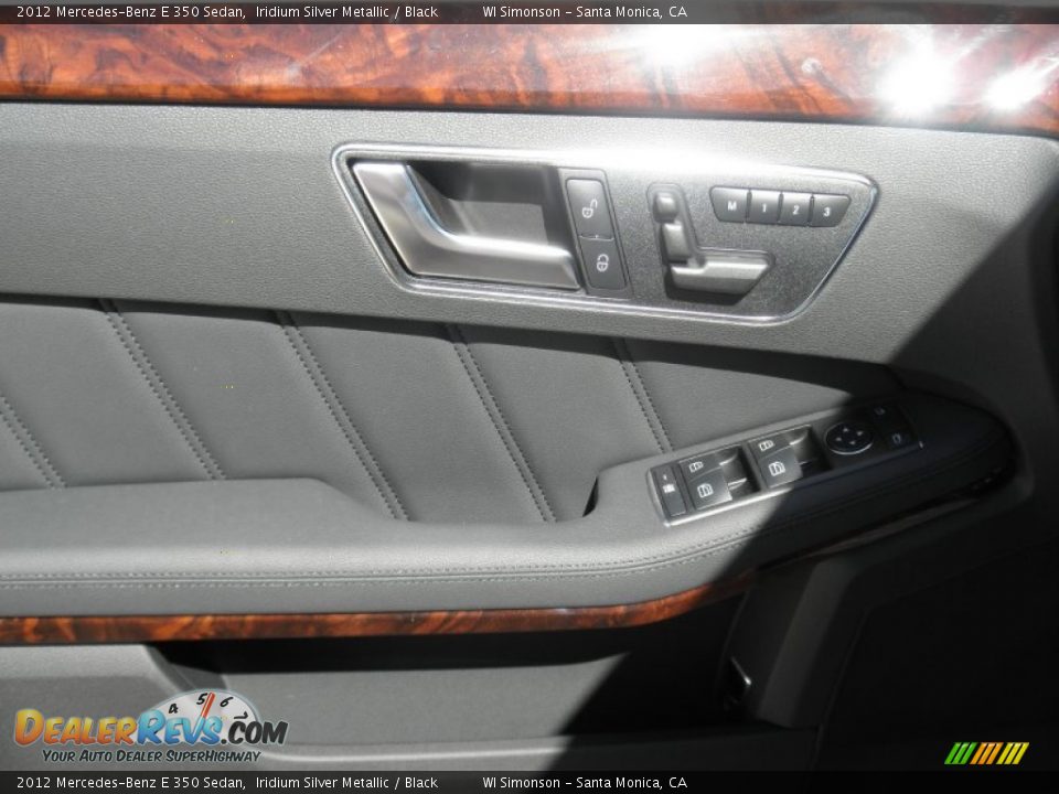2012 Mercedes-Benz E 350 Sedan Iridium Silver Metallic / Black Photo #6