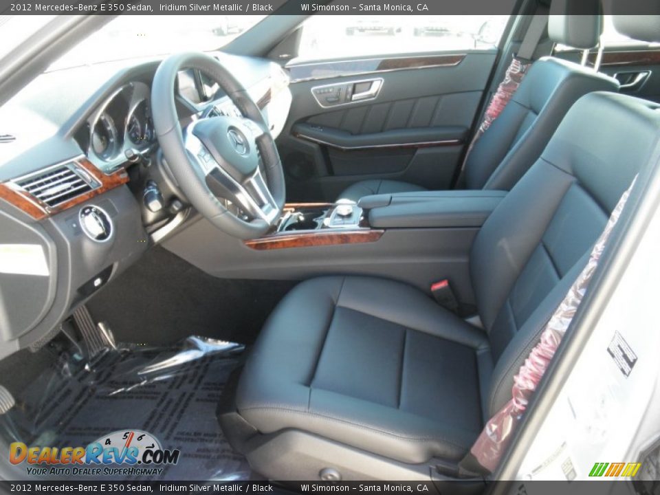 2012 Mercedes-Benz E 350 Sedan Iridium Silver Metallic / Black Photo #7