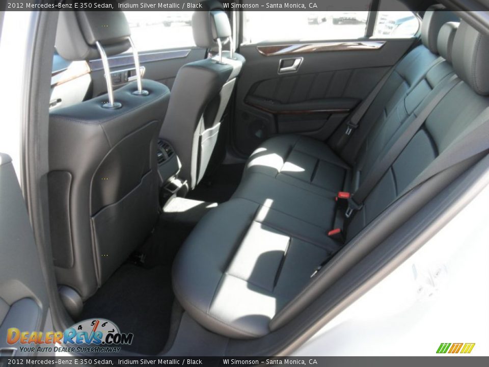 2012 Mercedes-Benz E 350 Sedan Iridium Silver Metallic / Black Photo #8