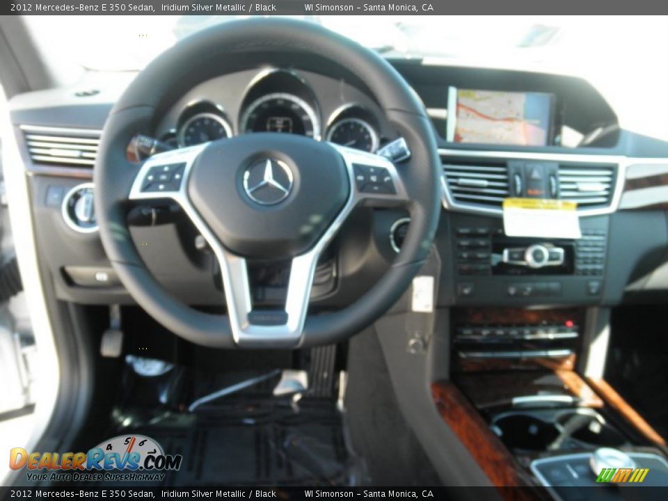 2012 Mercedes-Benz E 350 Sedan Iridium Silver Metallic / Black Photo #9