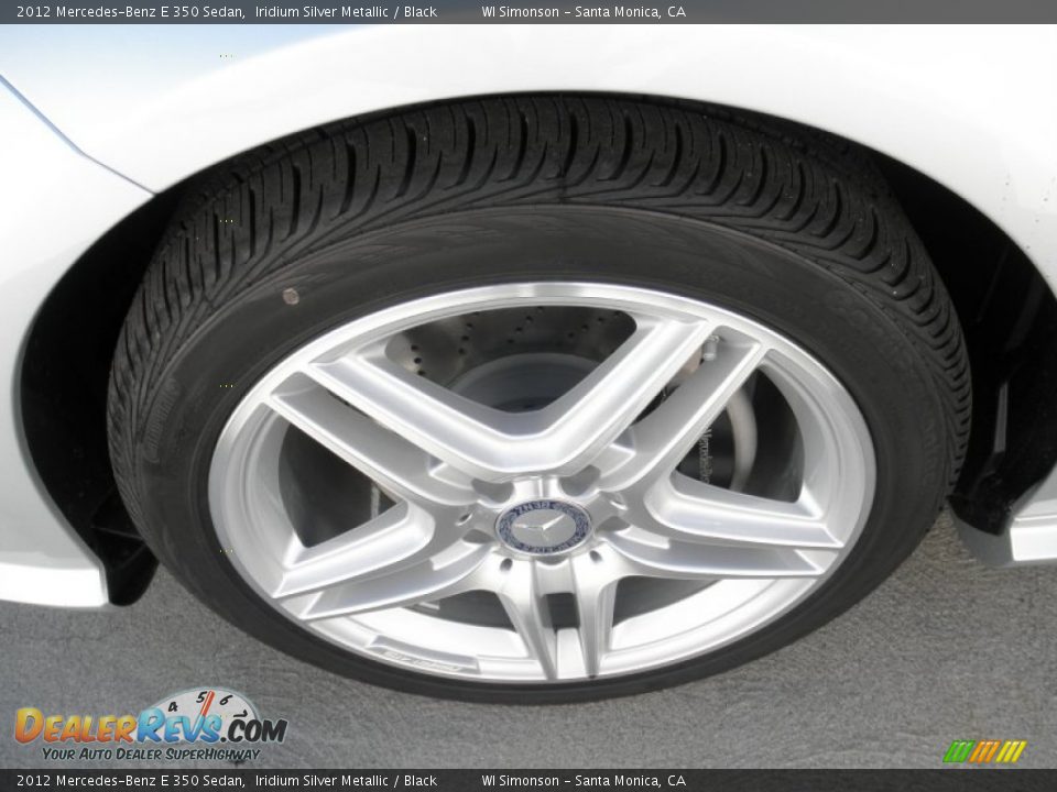 2012 Mercedes-Benz E 350 Sedan Iridium Silver Metallic / Black Photo #10