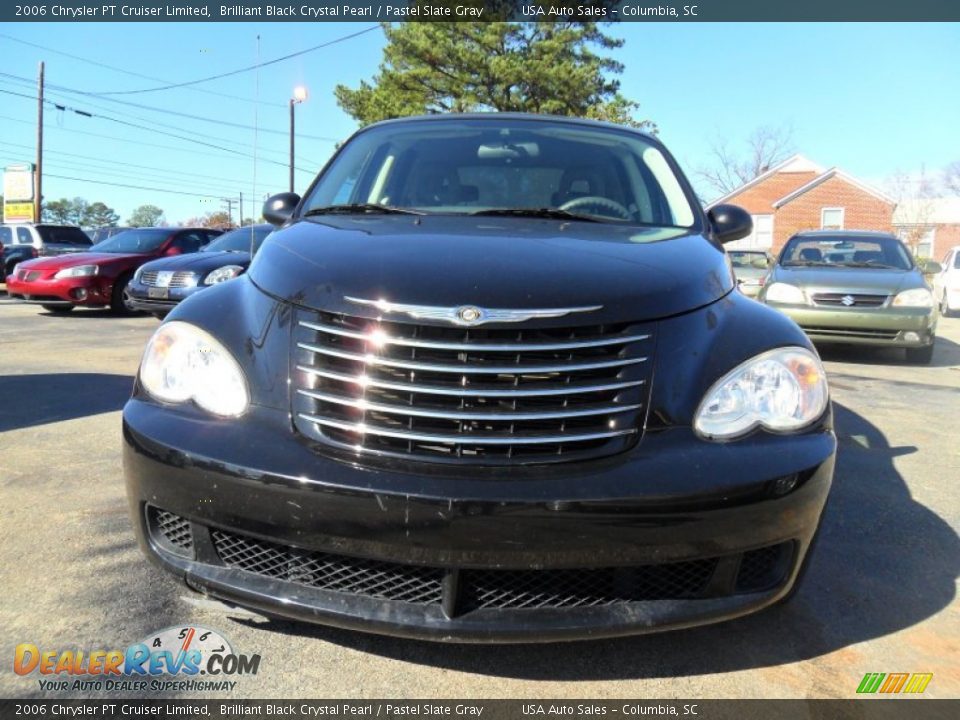 2006 Chrysler PT Cruiser Limited Brilliant Black Crystal Pearl / Pastel Slate Gray Photo #1
