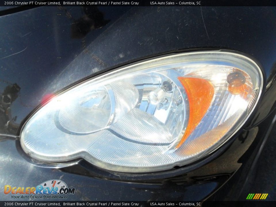 2006 Chrysler PT Cruiser Limited Brilliant Black Crystal Pearl / Pastel Slate Gray Photo #4