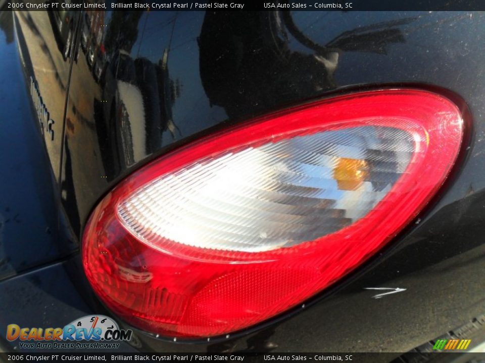 2006 Chrysler PT Cruiser Limited Brilliant Black Crystal Pearl / Pastel Slate Gray Photo #6