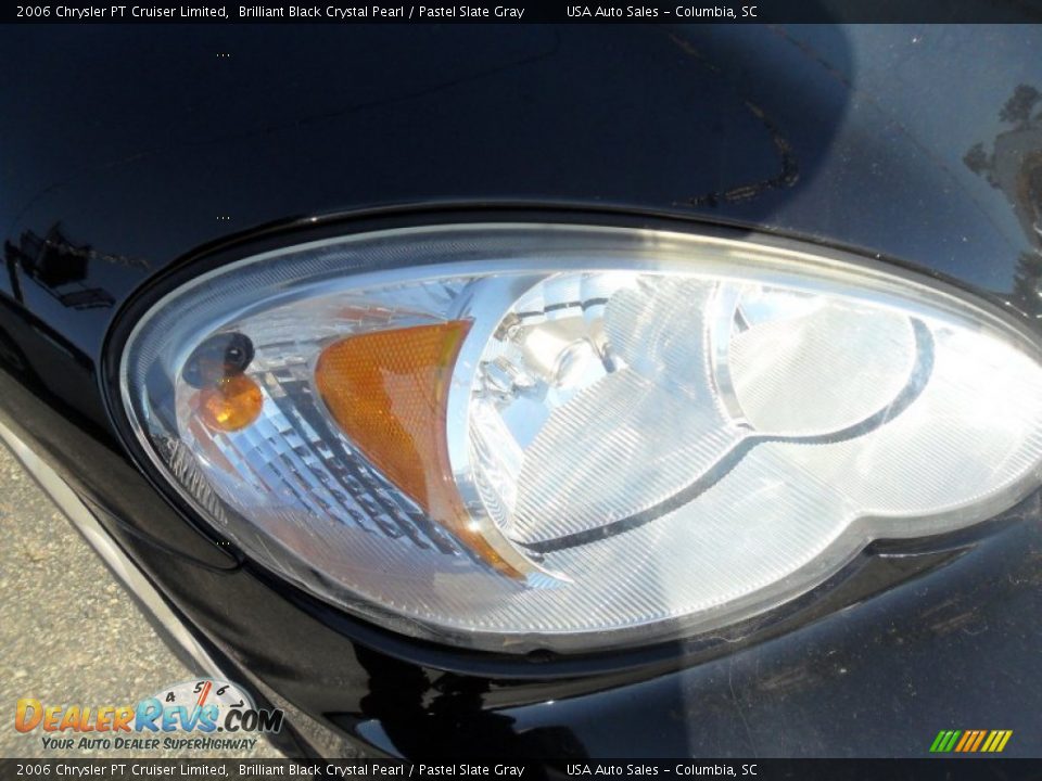 2006 Chrysler PT Cruiser Limited Brilliant Black Crystal Pearl / Pastel Slate Gray Photo #7