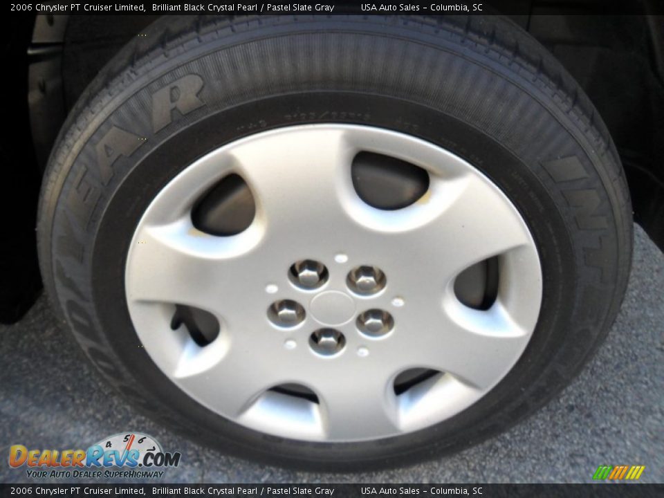 2006 Chrysler PT Cruiser Limited Brilliant Black Crystal Pearl / Pastel Slate Gray Photo #10