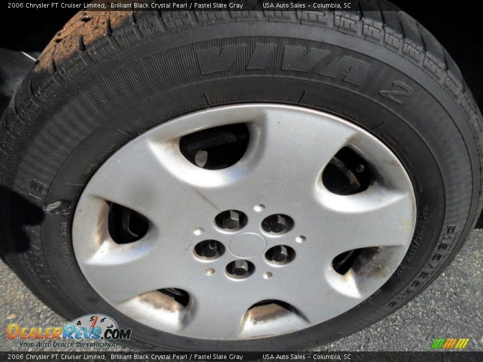 2006 Chrysler PT Cruiser Limited Brilliant Black Crystal Pearl / Pastel Slate Gray Photo #11