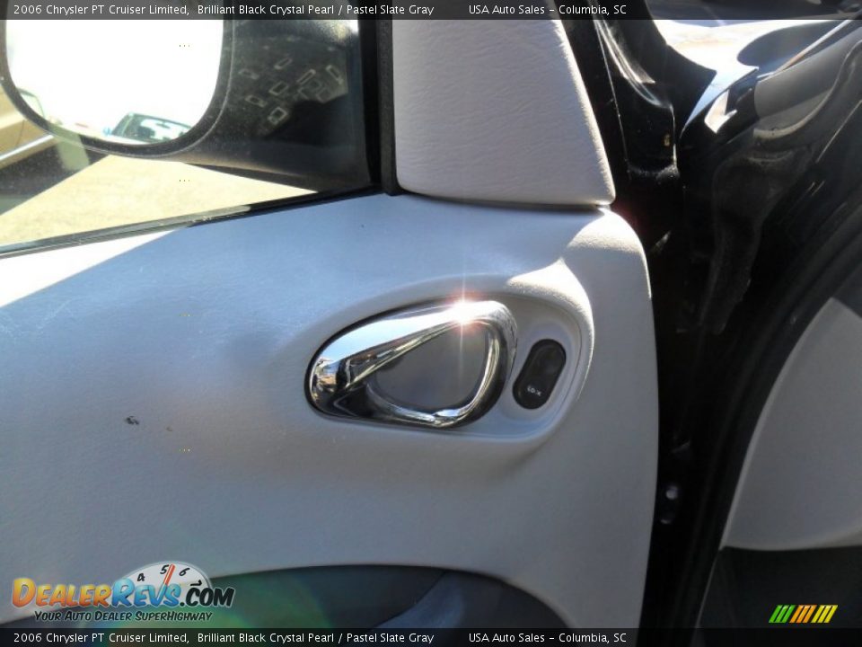 2006 Chrysler PT Cruiser Limited Brilliant Black Crystal Pearl / Pastel Slate Gray Photo #14