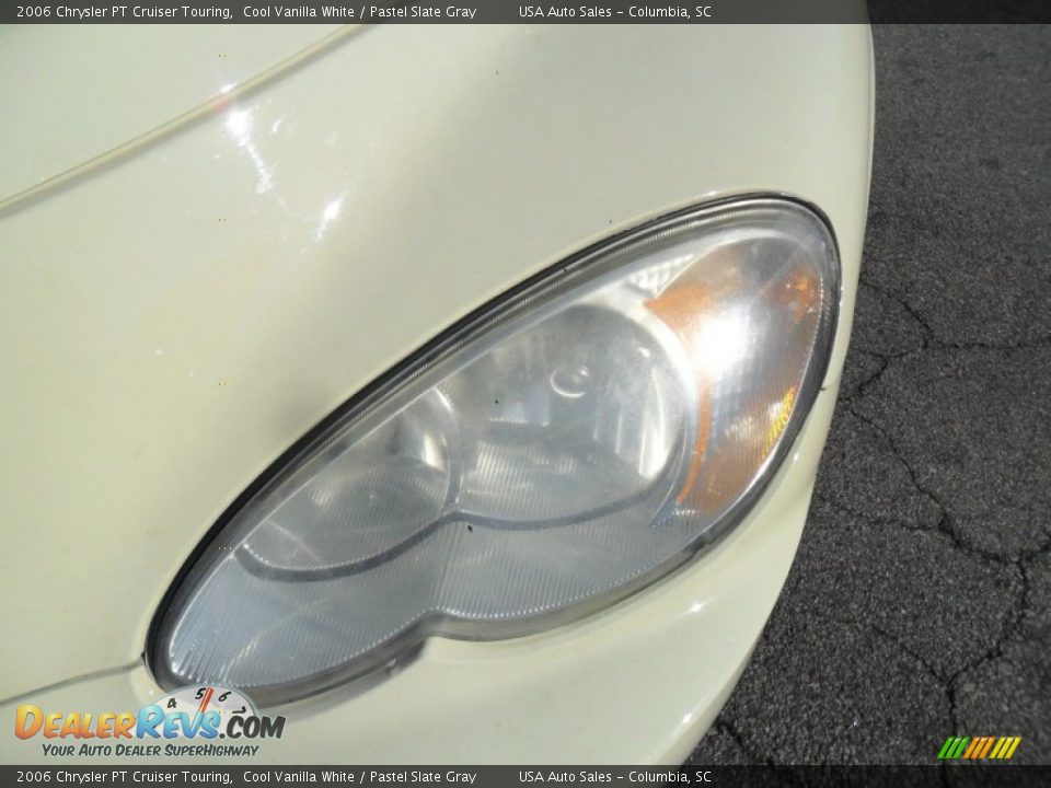 2006 Chrysler PT Cruiser Touring Cool Vanilla White / Pastel Slate Gray Photo #6