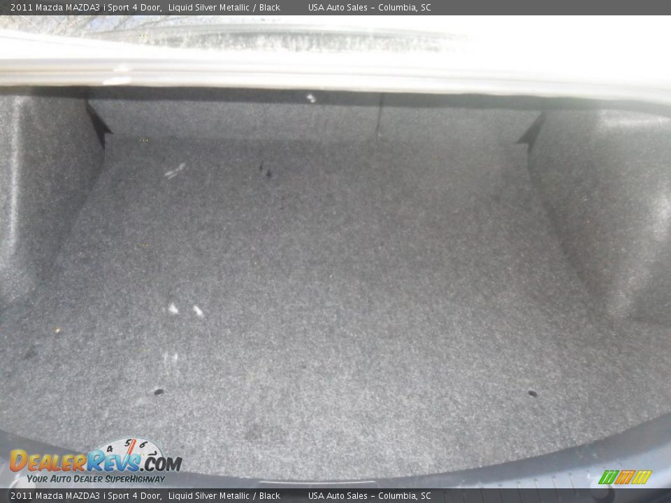 2011 Mazda MAZDA3 i Sport 4 Door Liquid Silver Metallic / Black Photo #27
