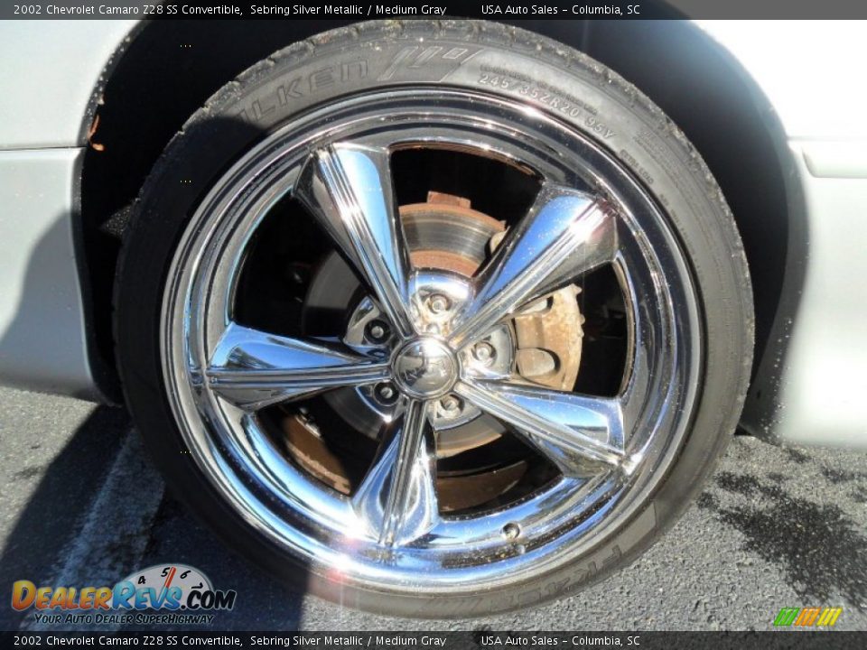 Custom Wheels of 2002 Chevrolet Camaro Z28 SS Convertible Photo #12