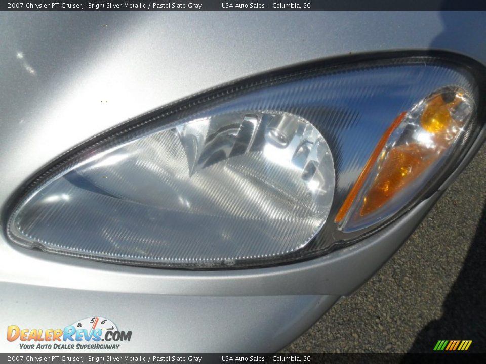 2007 Chrysler PT Cruiser Bright Silver Metallic / Pastel Slate Gray Photo #4