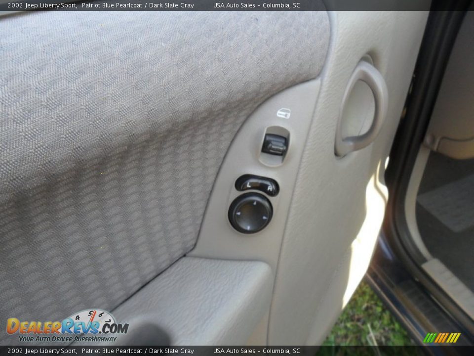 2002 Jeep Liberty Sport Patriot Blue Pearlcoat / Dark Slate Gray Photo #12