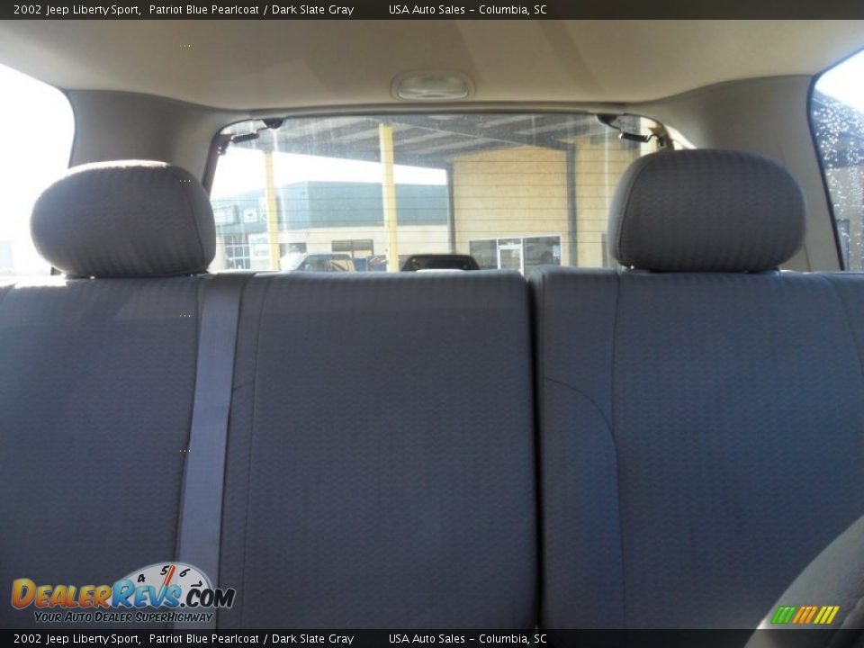 2002 Jeep Liberty Sport Patriot Blue Pearlcoat / Dark Slate Gray Photo #18