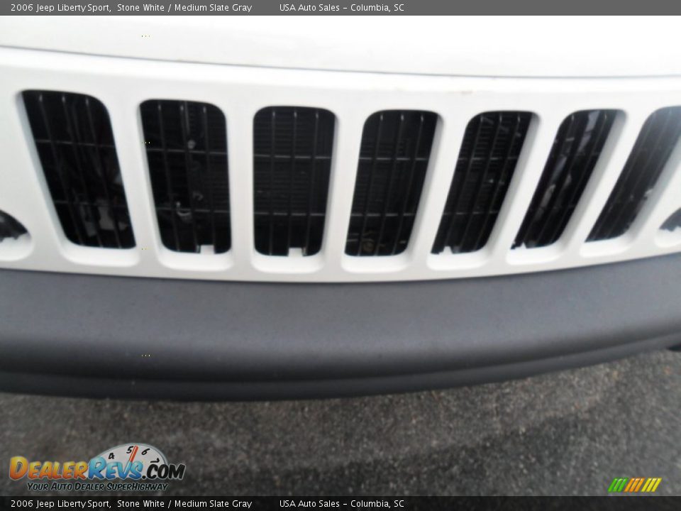2006 Jeep Liberty Sport Stone White / Medium Slate Gray Photo #7