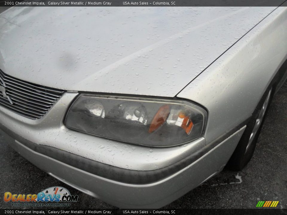 2001 Chevrolet Impala Galaxy Silver Metallic / Medium Gray Photo #3