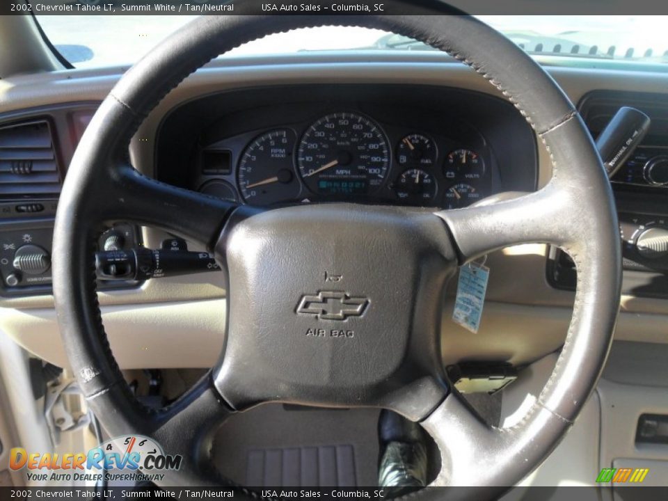 2002 Chevrolet Tahoe LT Steering Wheel Photo #19