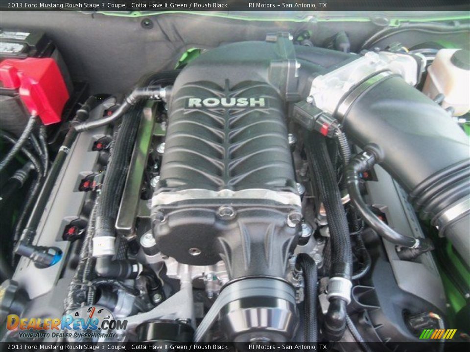 2013 Ford Mustang Roush Stage 3 Coupe 5.0 Liter Roush Supercharged DOHC 32-Valve Ti-VCT V8 Engine Photo #12