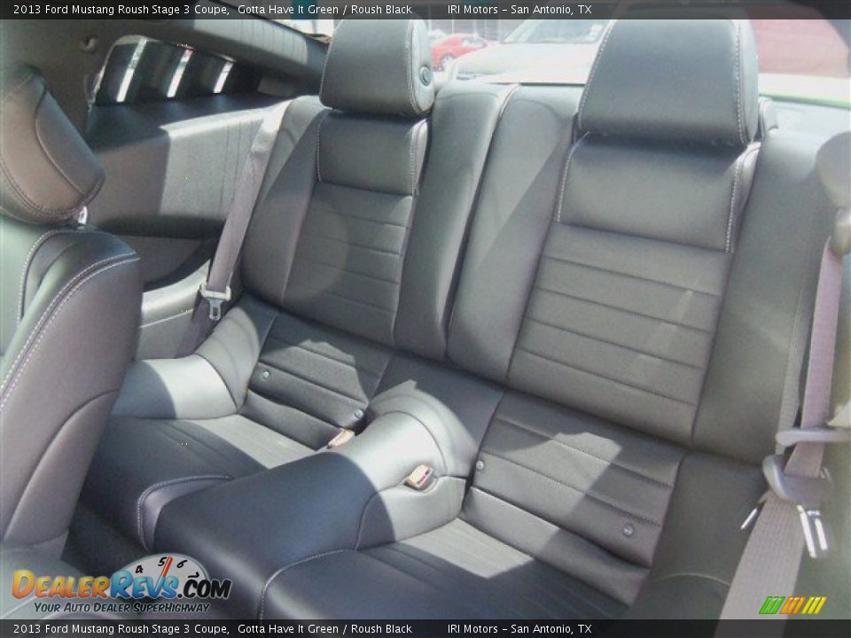 Roush Black Interior - 2013 Ford Mustang Roush Stage 3 Coupe Photo #22