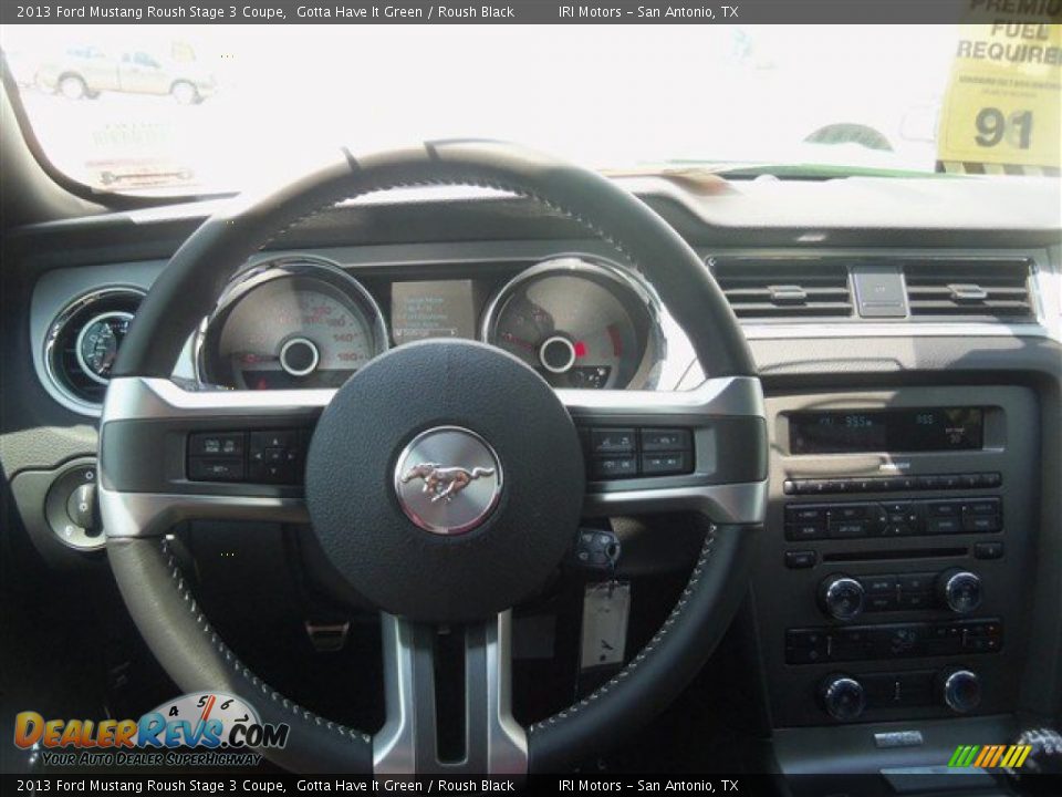 2013 Ford Mustang Roush Stage 3 Coupe Gotta Have It Green / Roush Black Photo #29