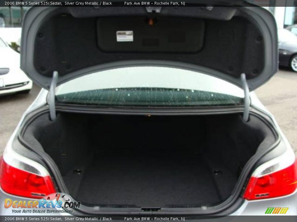 2006 BMW 5 Series 525i Sedan Silver Grey Metallic / Black Photo #18