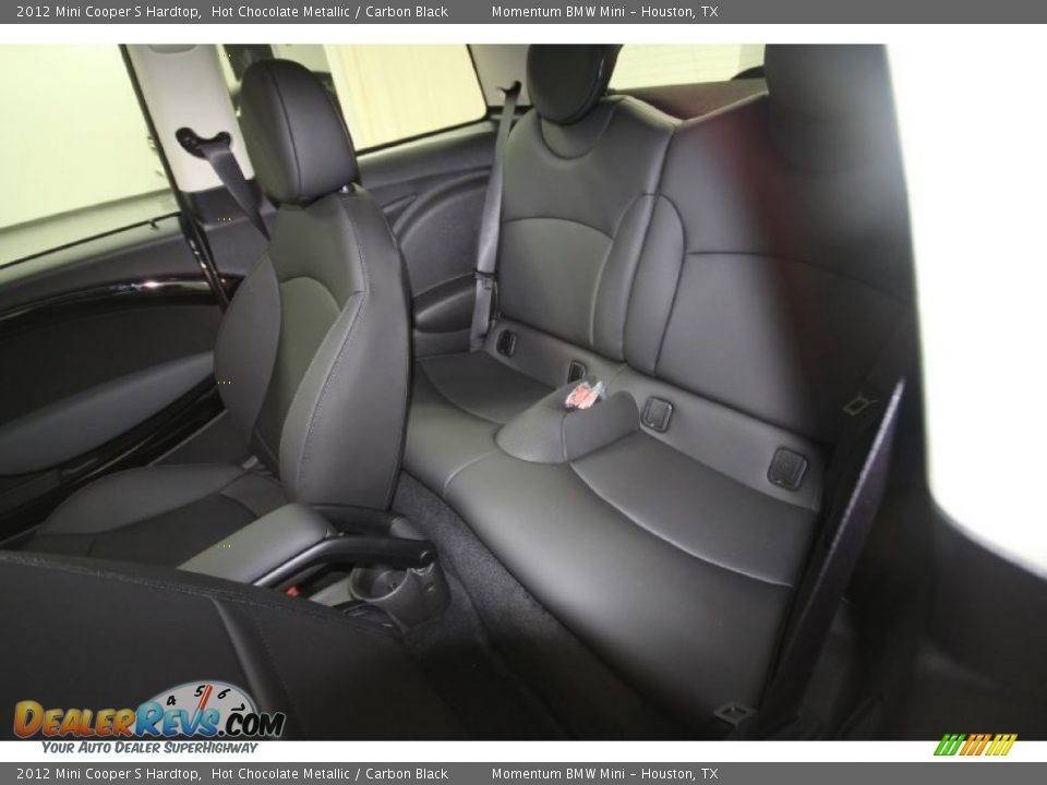 2012 Mini Cooper S Hardtop Hot Chocolate Metallic / Carbon Black Photo #12