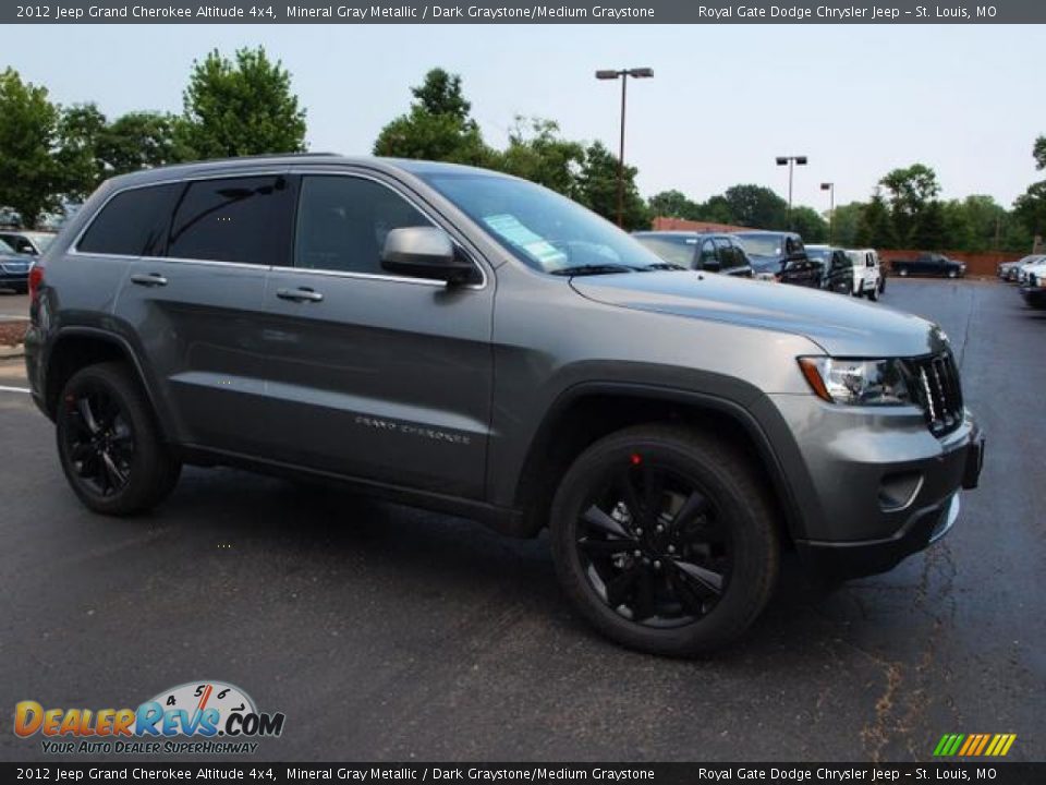 Mineral Gray Metallic 2012 Jeep Grand Cherokee Altitude 4x4 Photo #2