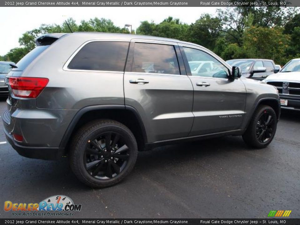 Mineral Gray Metallic 2012 Jeep Grand Cherokee Altitude 4x4 Photo #3