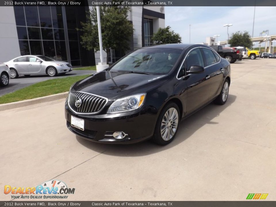2012 Buick Verano FWD Black Onyx / Ebony Photo #1
