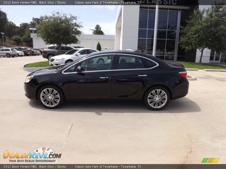 2012 Buick Verano FWD Black Onyx / Ebony Photo #2