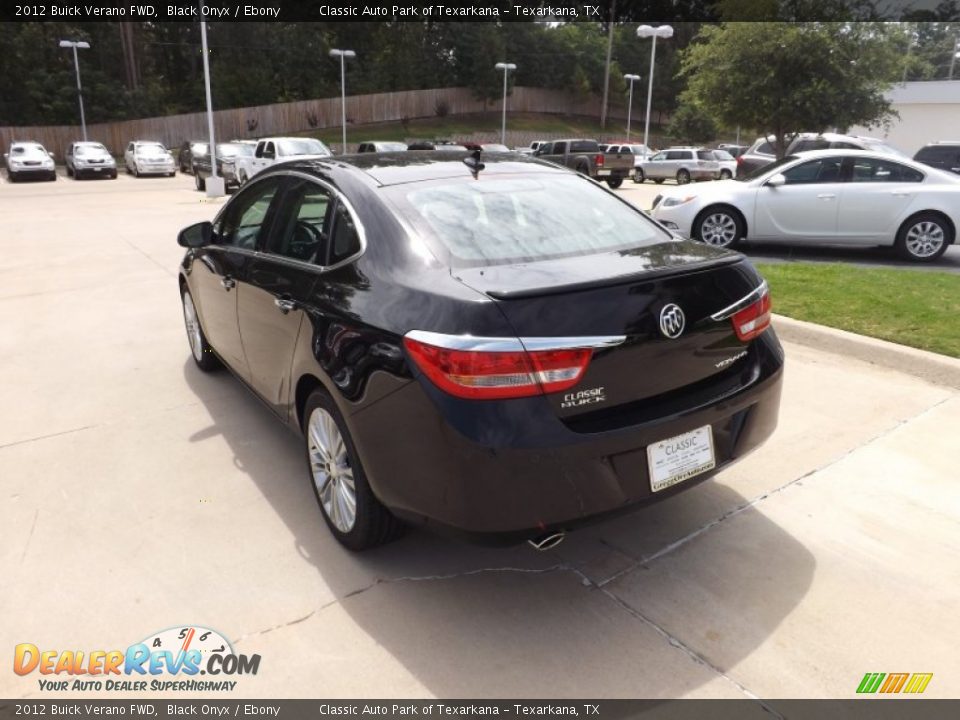 2012 Buick Verano FWD Black Onyx / Ebony Photo #3