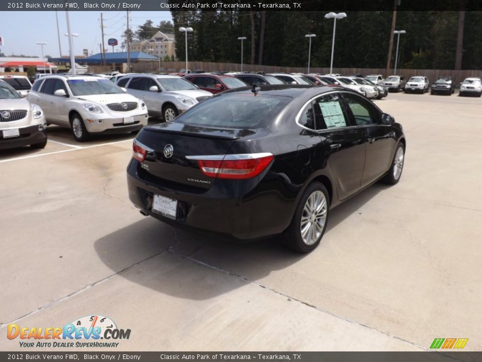 2012 Buick Verano FWD Black Onyx / Ebony Photo #5