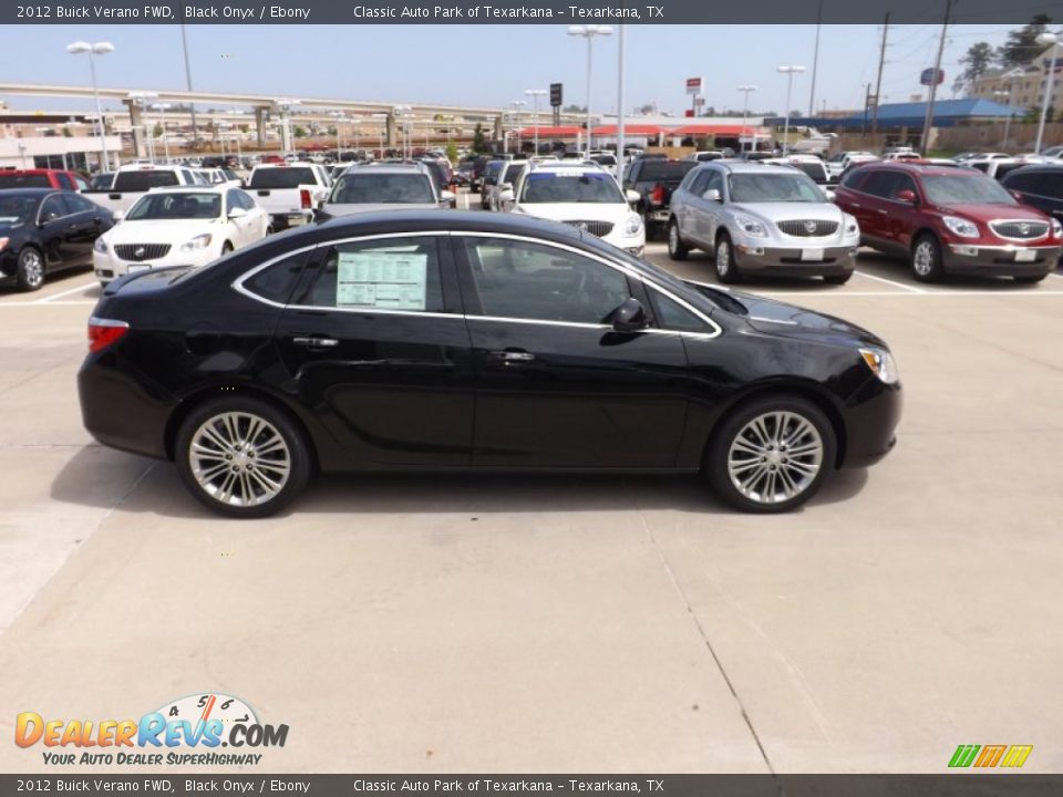 2012 Buick Verano FWD Black Onyx / Ebony Photo #6