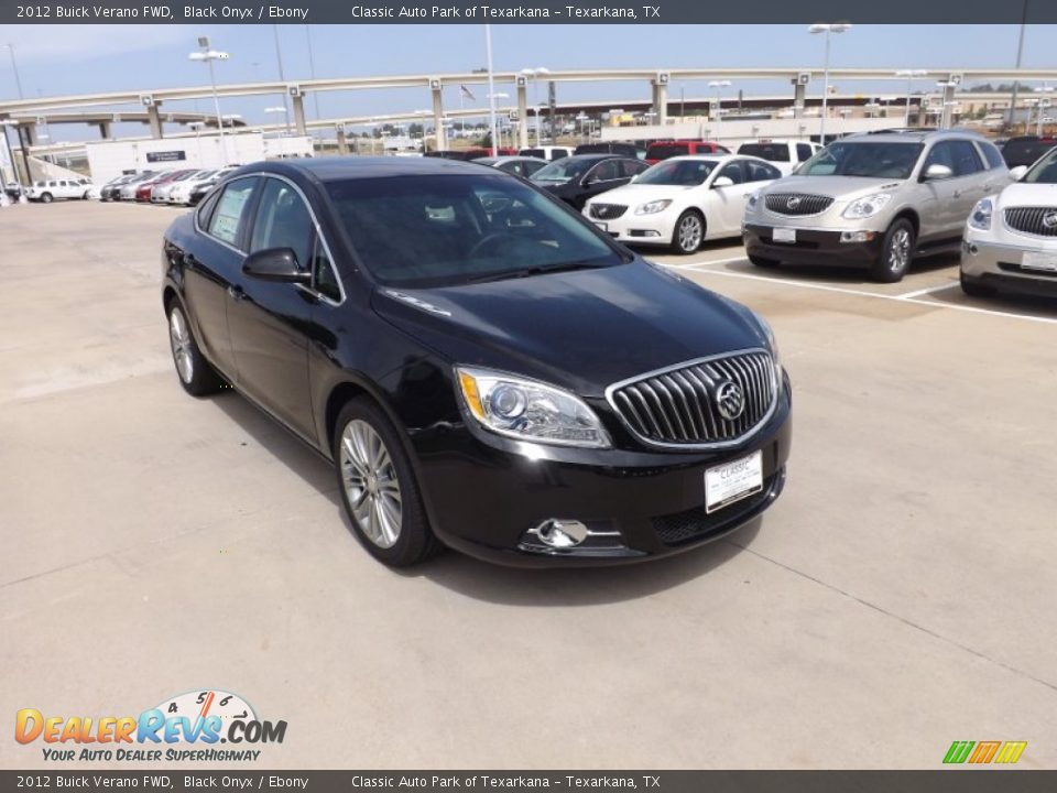 2012 Buick Verano FWD Black Onyx / Ebony Photo #7