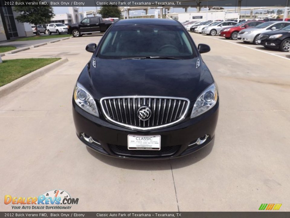 2012 Buick Verano FWD Black Onyx / Ebony Photo #8
