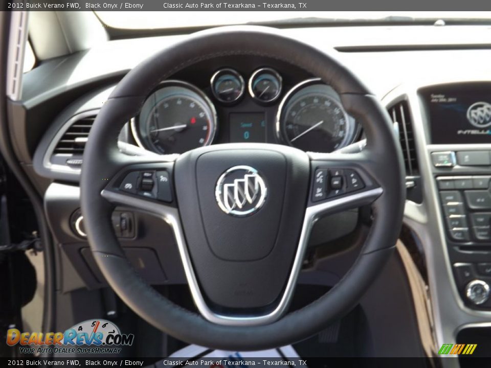 2012 Buick Verano FWD Black Onyx / Ebony Photo #10