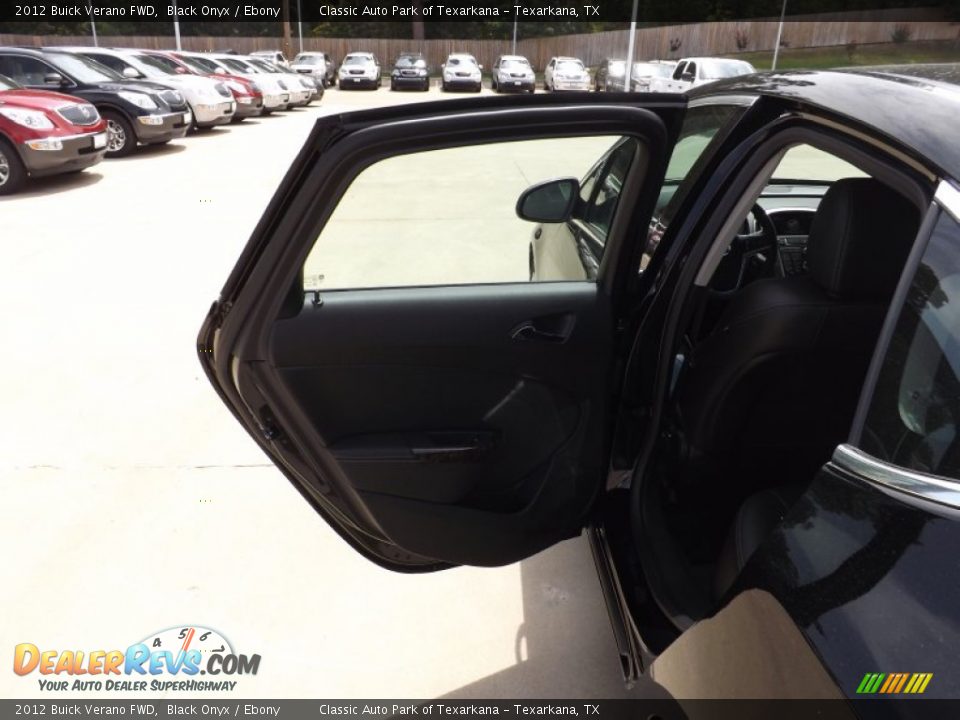 2012 Buick Verano FWD Black Onyx / Ebony Photo #17
