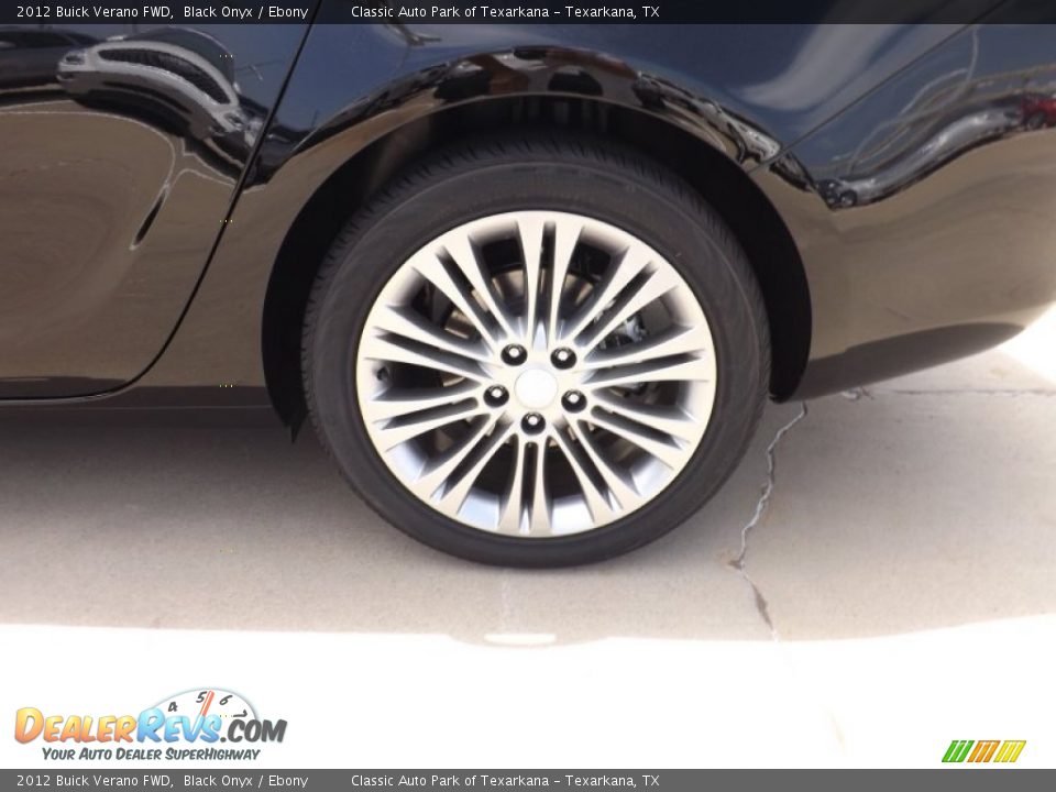 2012 Buick Verano FWD Black Onyx / Ebony Photo #20