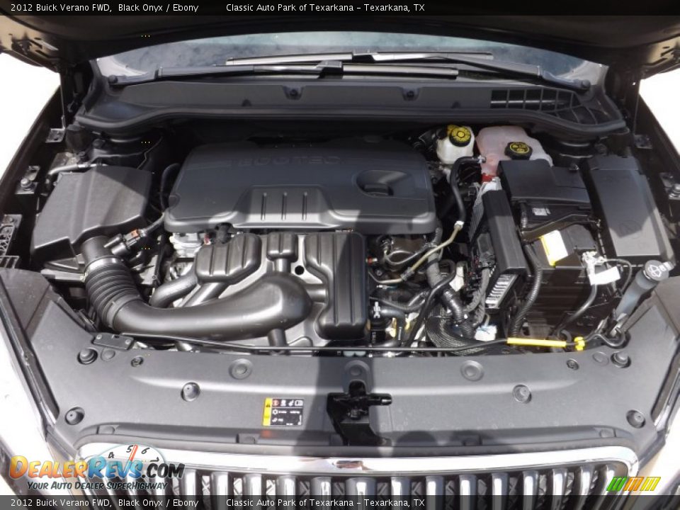 2012 Buick Verano FWD Black Onyx / Ebony Photo #21
