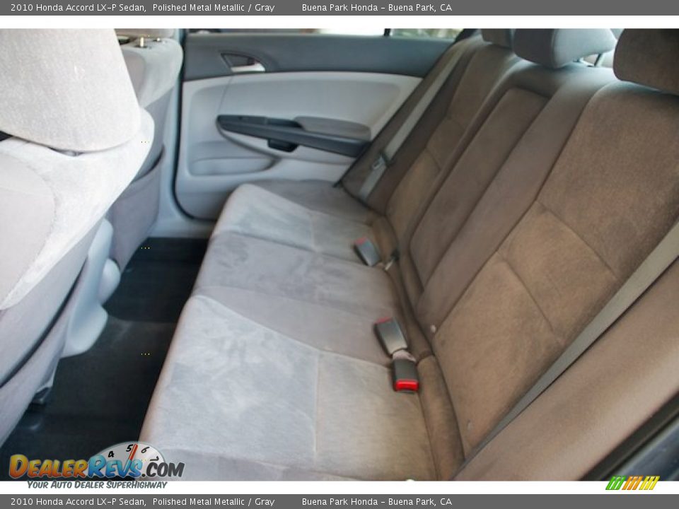 2010 Honda Accord LX-P Sedan Polished Metal Metallic / Gray Photo #4